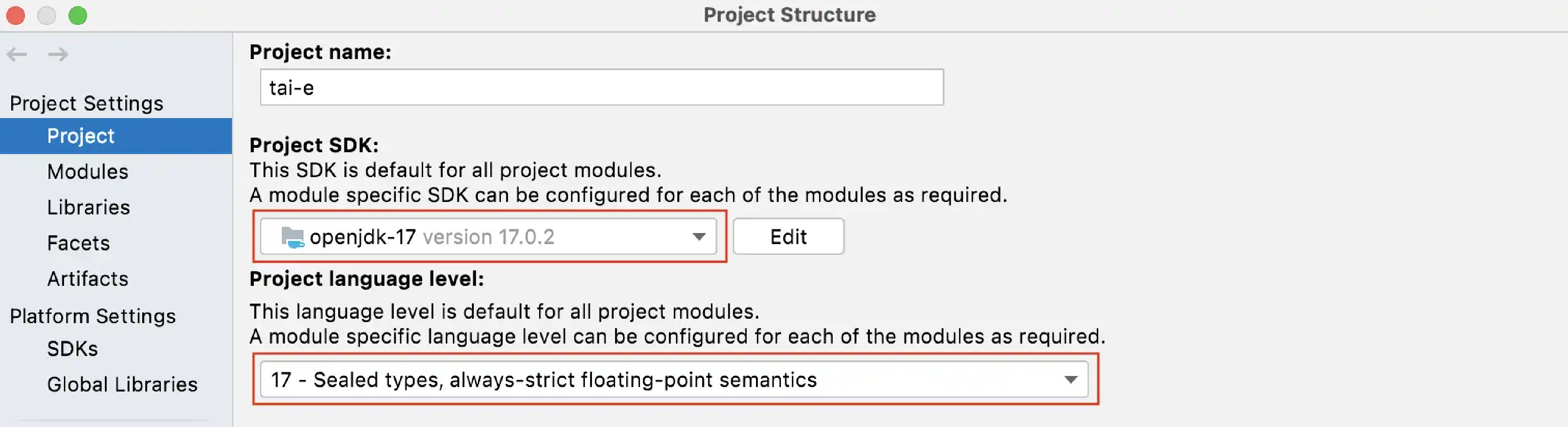 setup in intellij idea 4